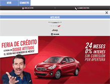 Tablet Screenshot of coacalcoautomotriz.com